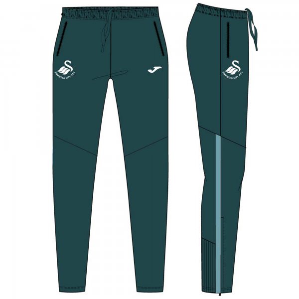 TRAVEL LONG PANTS SWANSEA GREEN pockets