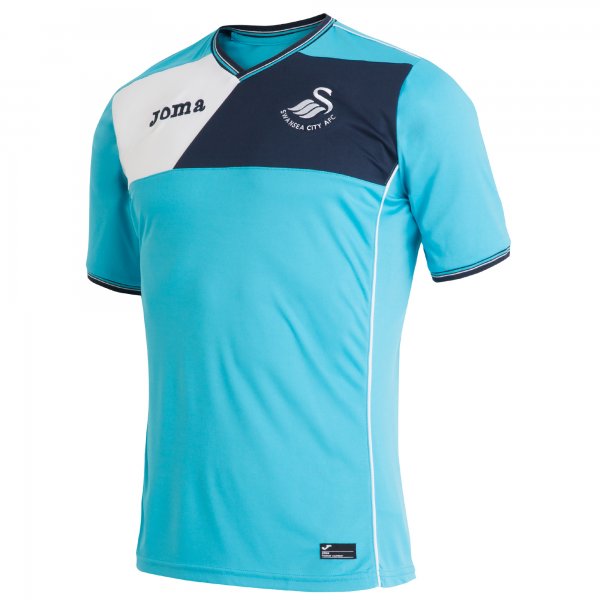 UEFA T-SHIRT SWANSEA TURQUOISE S/S R.