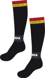 STRIKERS BLACK SOCKS