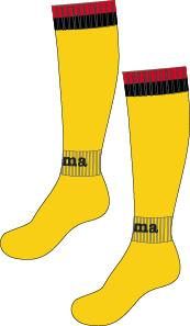 STRIKERS YELLOW SOCKS