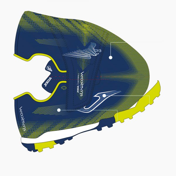 SUPERCOPA JR 2603 NAVY BLUE TURF