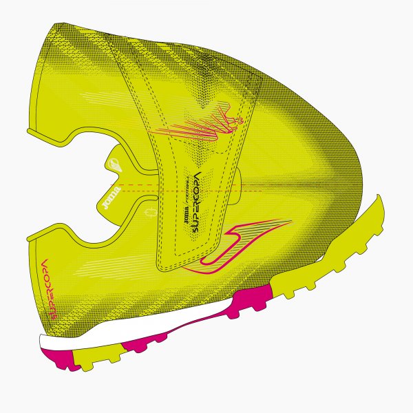 SUPERCOPA JR 2609 FLUOR YELLOW TURF