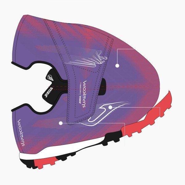 SUPERCOPA JR 2619 PURPLE TURF