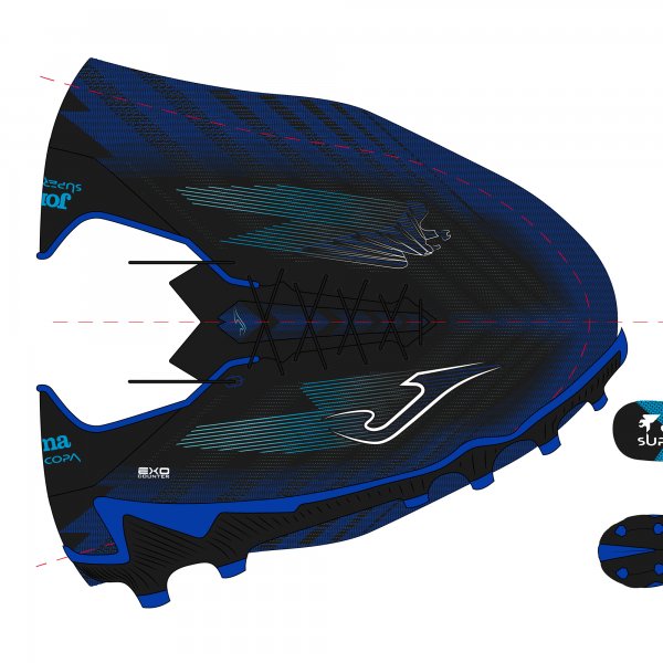 SUPER COPA 2601 BLACK FIRM GROUND