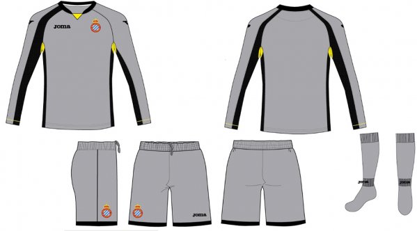 GOALKEEER SET ESPANYOL GREY L/S