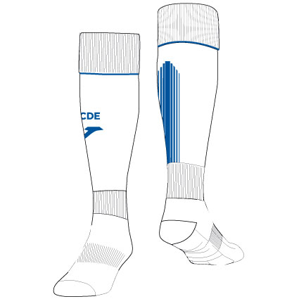1ST SOCKS ESPANYOL WHITE