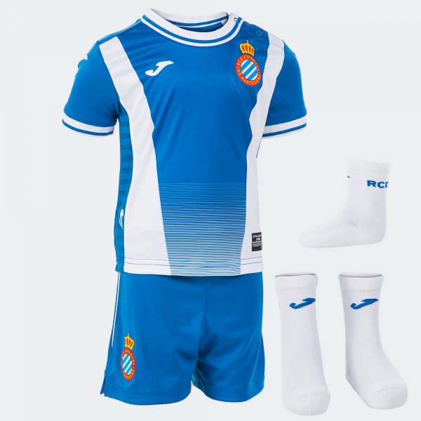 1ST MINIKIT ESPANYOL BLUE-WHITE S/S