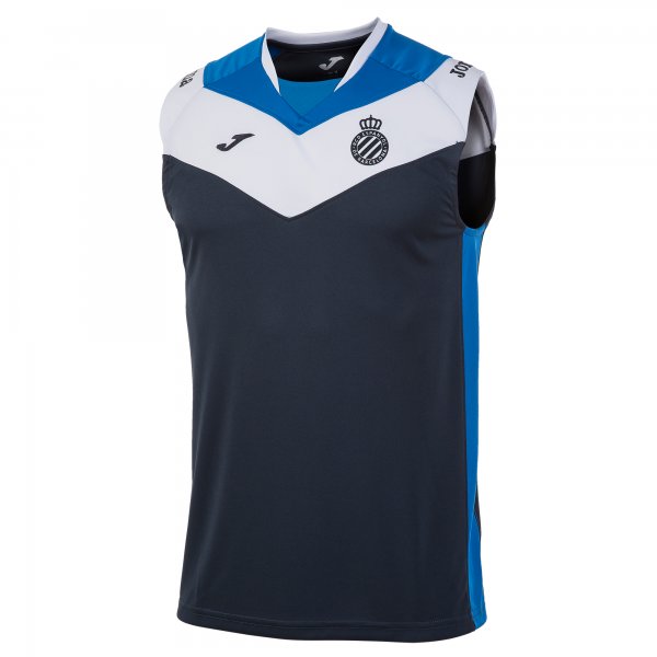 TRAINING T-SHIRT ESPANYOL NAVY-ROYAL SLEEVELESS