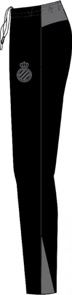 LONG PANTS TRAINING ESPANYOL BLACK -WITH POCKETS-