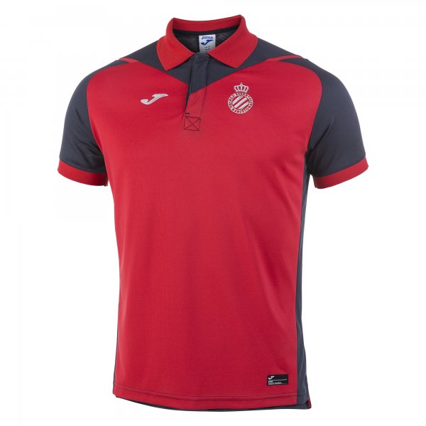 TRAVEL POLO SHIRT ESPANYOL RED-GREY S/S