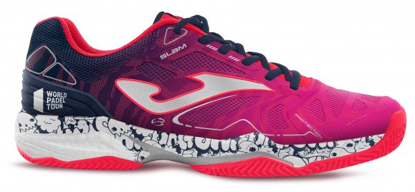 T.SLAM LADY 2010 FUCHSIA-NAVY CLAY