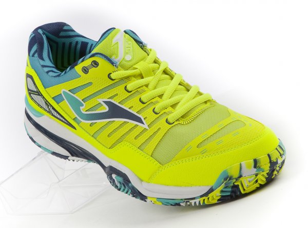 T.SLAM 611 ALL COURT FLUOR-TURQUESA