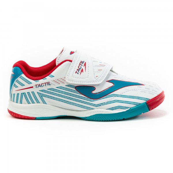 TACTIL JR 2002 WHITE-TURQUOISE INDOOR