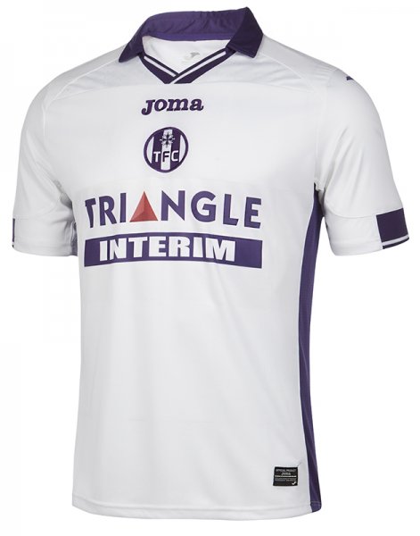 AWAY T-SHIRT TOULOUSE WHITE S/S -SPONSOR-