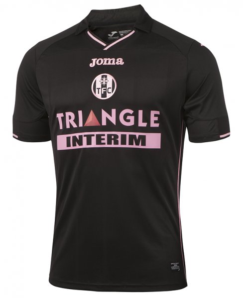 AWAY T-SHIRT TOULOUSE BLACK S/S -SPONSOR-