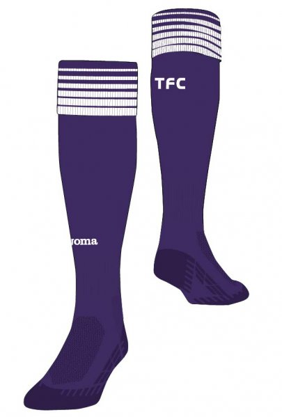 1ST SOCKS TOULOUSE PURPLE