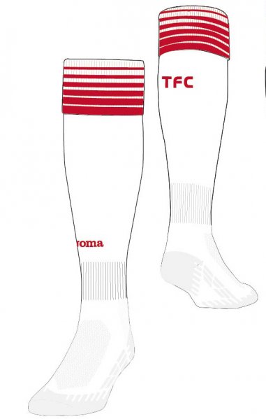 2ND SOCKS TOULOUSE WHITE