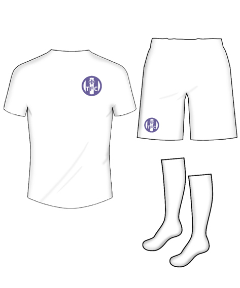 AWAY MINIKIT TOULOUSE BLACK S/S -NO SPONSOR-