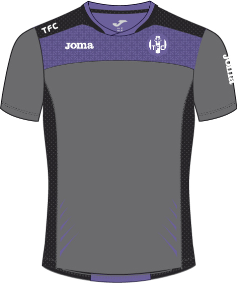 T-SHIRT TRAINING TOULOUSE GREY S/S