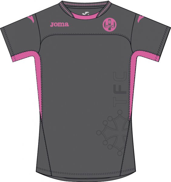 TRAINING T-SHIRT TOULOUSE PURPLE S/S