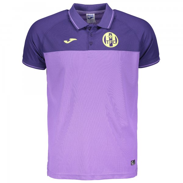 TRAVEL POLO TOULOUSE PURPLE S/S