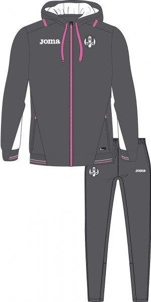 TRACKSUIT HOTEL POLY. TOULOUSE GREY-PINK