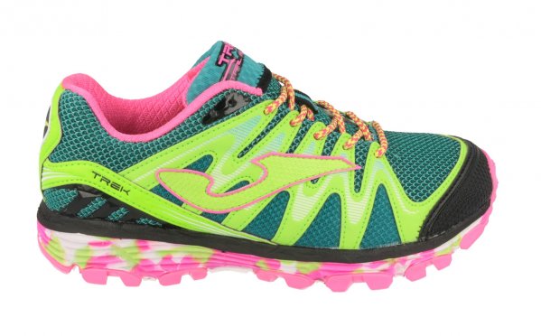 TK.TREK LADY 611 GREEN-LEMON-PINK