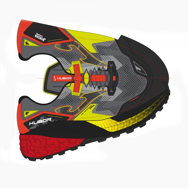 TK.KUBOR 2322 GREY BLACK RED