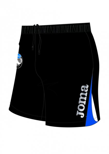 TRAINING SHORT ATALANTA BLACK-BLUE