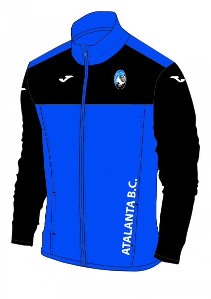 TRAINING RAINJACKET ATALANTA BLUE-BLACK