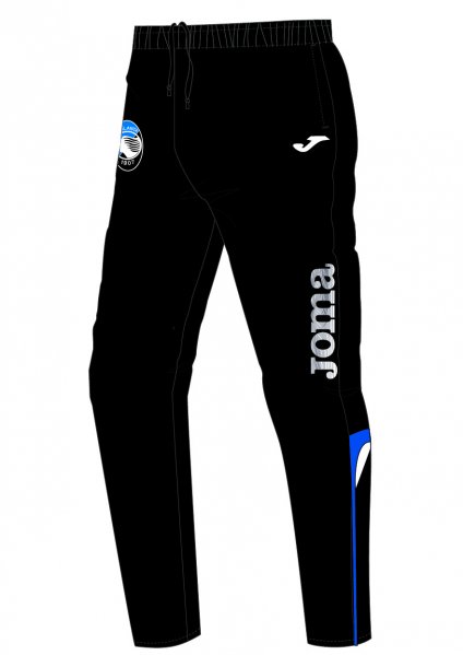 TRAINING LONG PANTS ATALANTA BLACK-BLUE