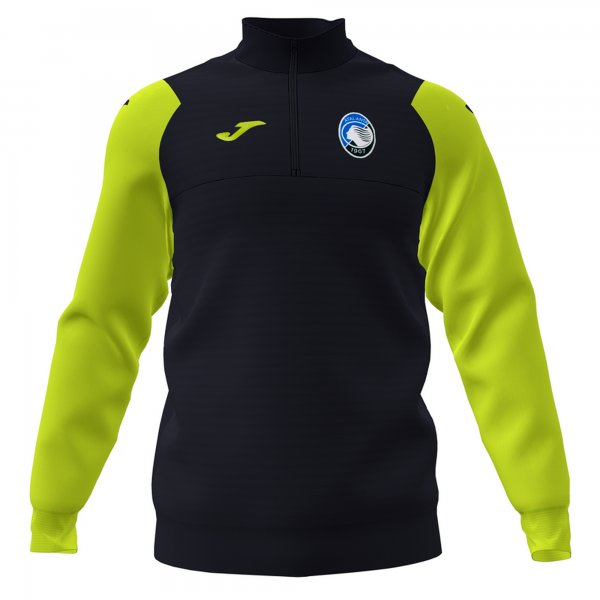 TRAINING SWEATSHIRT ATALANTA BLACK-LIME