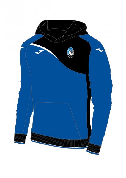 HOTEL SWEATSHIRT COTTON ATALANTA BLUE-BLACK