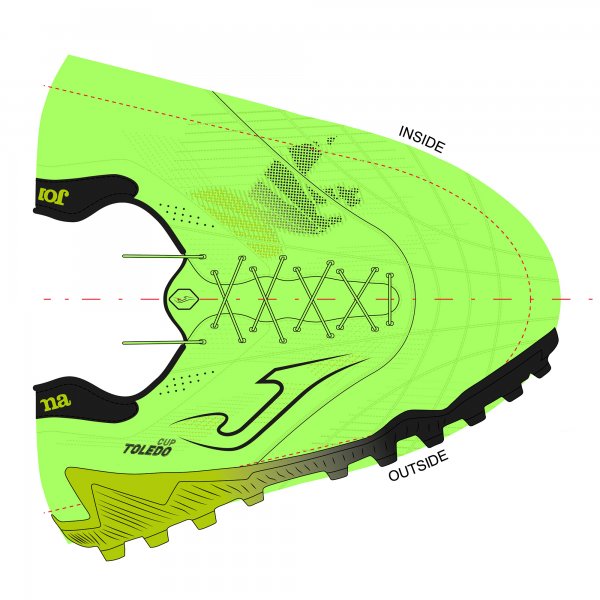 TOLEDO CUP 2611 FLUOR YELLOW ARTIFICIAL GRASS