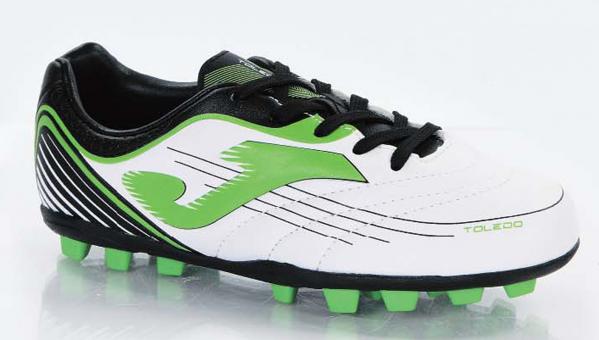 TOLEDO JR 402 WHITE-GREEN 22 STUD
