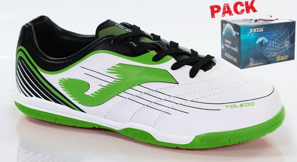 TOLEDO JR 402 WHITE-GREEN INDOOR