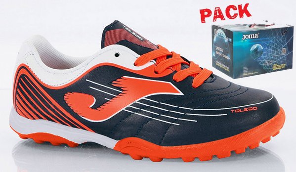 TOLEDO JR 403 NAVY-ORANGE TURF