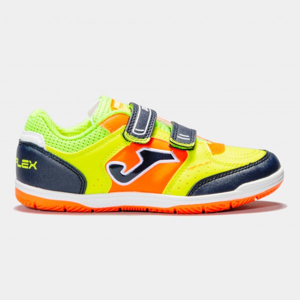 TOP FLEX JR 816 FLUORESCENT-NAVY BLUE VELCRO INDOOR