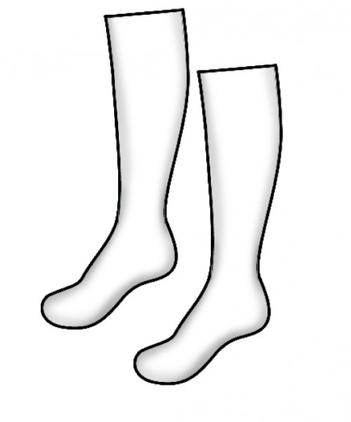 SOCKS TORINO GOALKEEPER BLACK