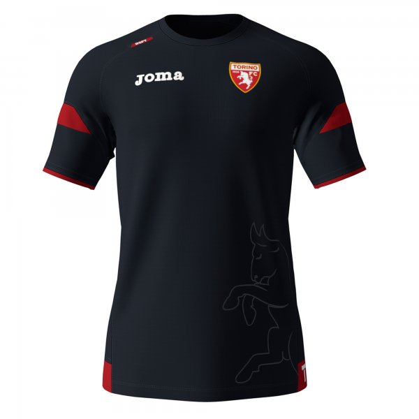TRAINING T-SHIRT TORINO BLACK S/S  NO LOGO