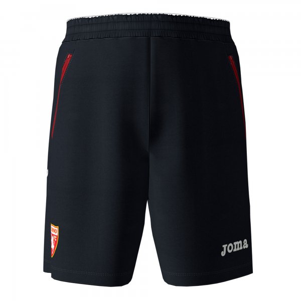 TRAINING SHORT TORINO BURGUNDY POCKET