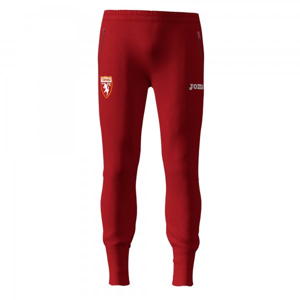 TRAINING LONG PANTS TORINO BURGUNDY POCKETS