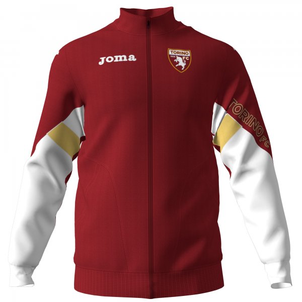 TRAINING SWEATSHIRT ZIPPER TORINO BURGUNDY
