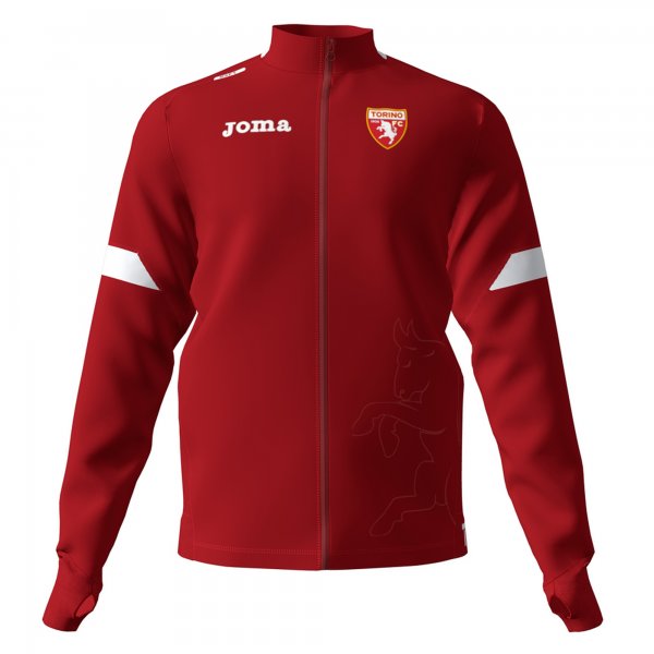 TRAINING SWEATSHIRT ZIPPER TORINO BURGUNDY