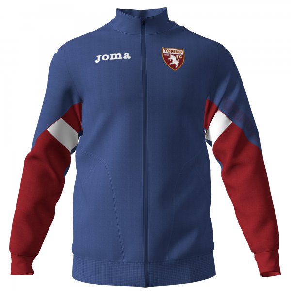 TRAINING SWEATSHIRT ZIPPER TORINO BLUE