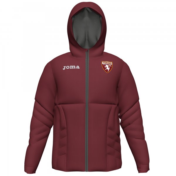 HOTEL ANORAK HOODED TORINO BURGUNDY