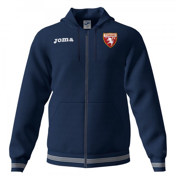 HOTEL JACKET HOODIED TORINO NAVY NO LOGOS