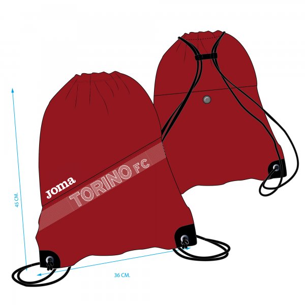 SACK TORINO BURGUNDY