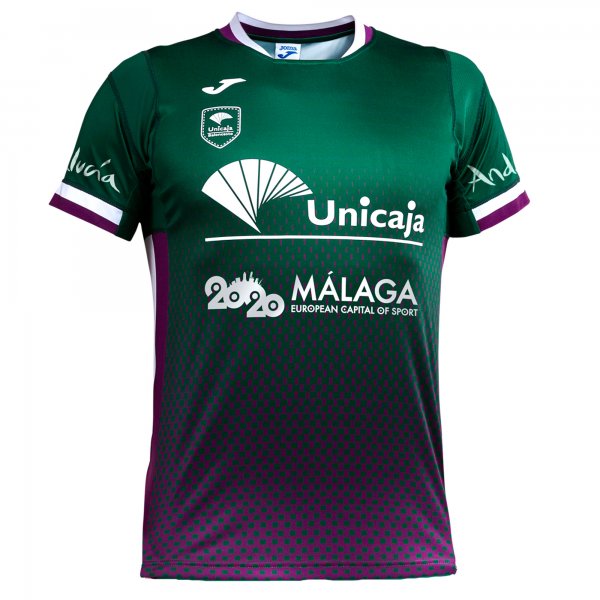 1ST T-SHIRT UNICAJA GREEN S/S ACB