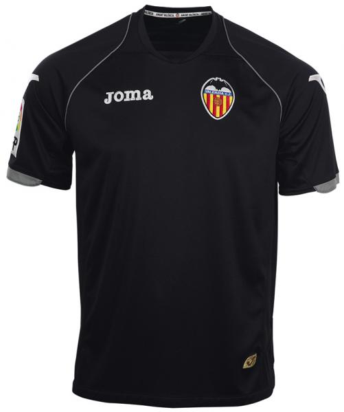 VALENCIA AWAY SHIRT S/S BLACK